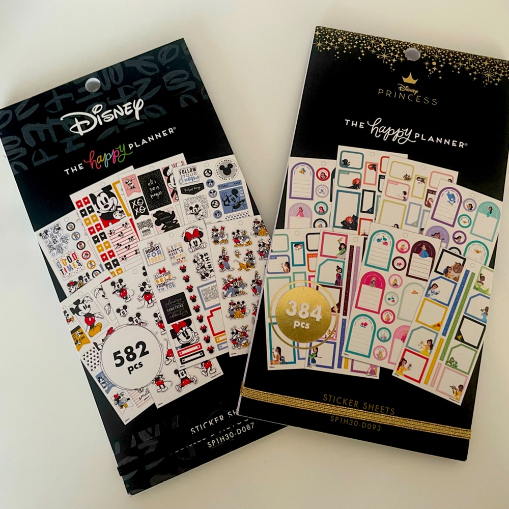 Disney ~Happy Planner Stickers~NEW
